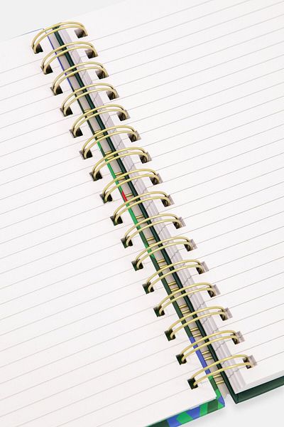 Paperbuzz دفتر ملاحظات كلاسيكي، مجموعة باللون الأخضر