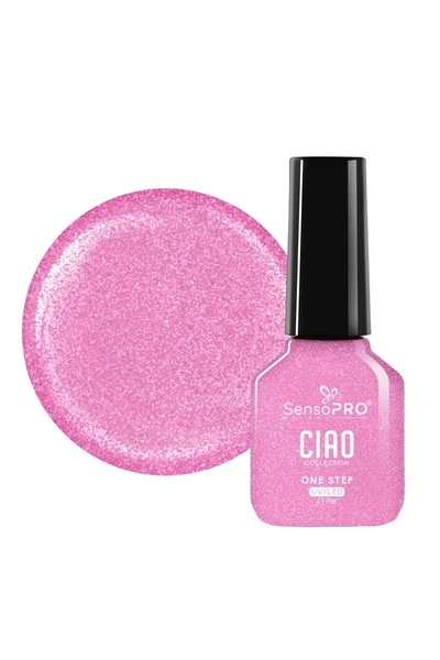 SensoPRO Milano Oja semipermanentă într-un singur pas, Colecția CIAO - Trandafir Prețios 7ml
