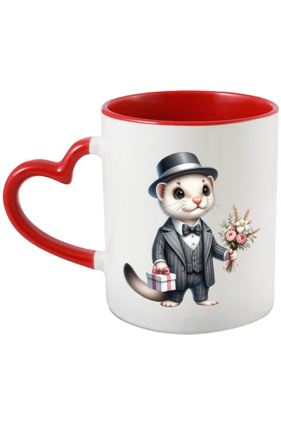 StoryGift Romania Cana cu o nevastuica la costum | ilustratie | palarie | cad...