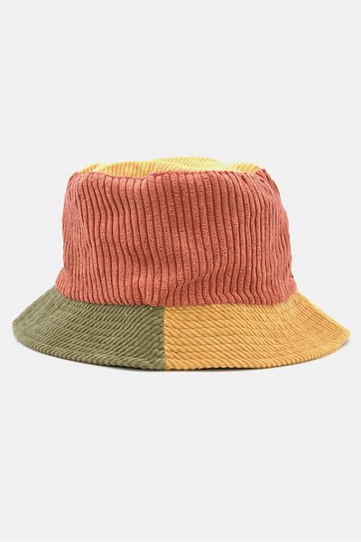 Rampage Women Colorblock Bucket Hat, Olive Combo