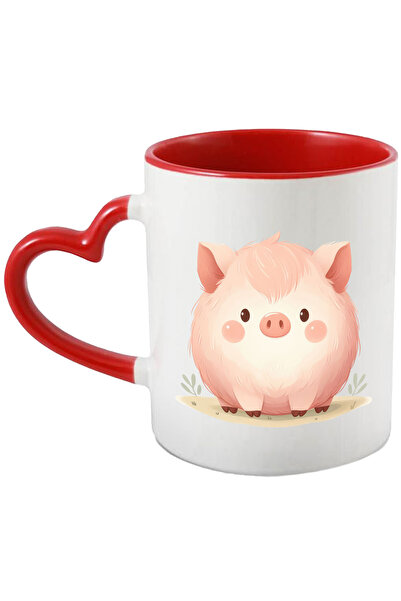 StoryGift Romania Cana cu un purcelus curios, ilustratie, imbujorat, animal, ...