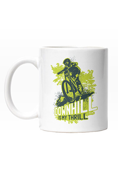 StoryGift Romania Cana Cu Text In Engleza Downhill Is My Thrill, Iubitorii De...