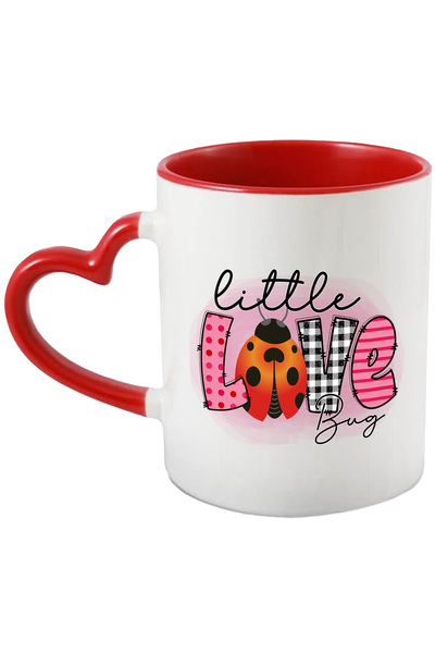 StoryGift Romania Cana cu mesajul "Little love bug", ilustratie, pentru copii...