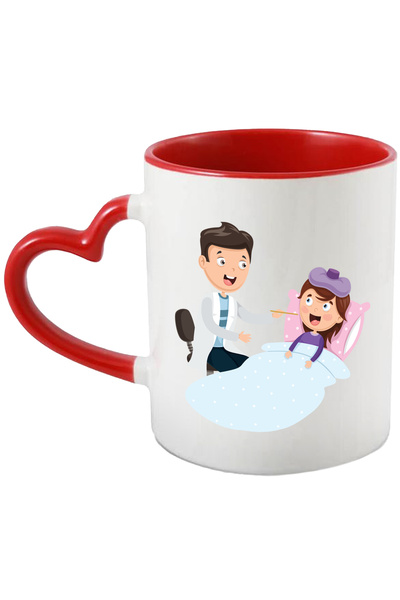 StoryGift Romania Cana Cu Pacient, Doctor, Copil, Pat, Patura, Scaun, Medicam...