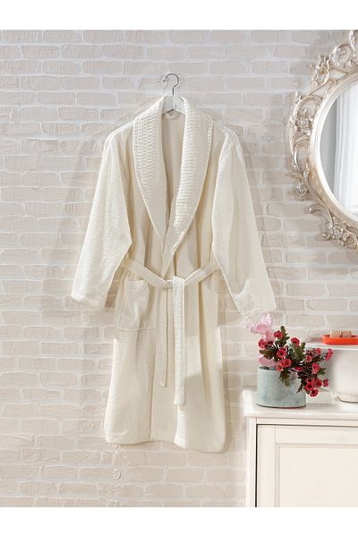ELVİRAHOME Halat de baie unisex standard din bumbac
