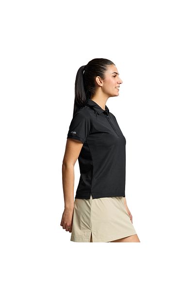 Slam Ws Tech Pique Polo Women's Black T-Shirt Women's T-Shirt A908003S01
