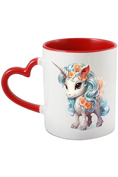 StoryGift Romania Cana cu un unicorn serios | ilustratie | floricele | putin ...