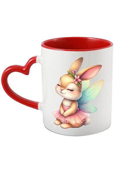 StoryGift Romania Cana cu o iepuroaica zana | ilustratie | aripi colorate | f...