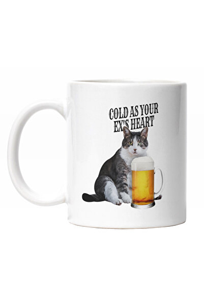 StoryGift Romania Cana Cu Mesaj Haios Cold As You Ex's Heart, Pisica Langa O ...