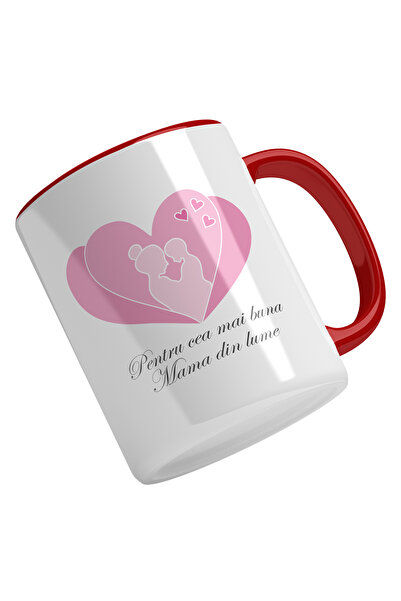 StoryGift Romania Cana Cu Text Pentru Cea Mai Buna Mama Din Lume, Femeie Copi...