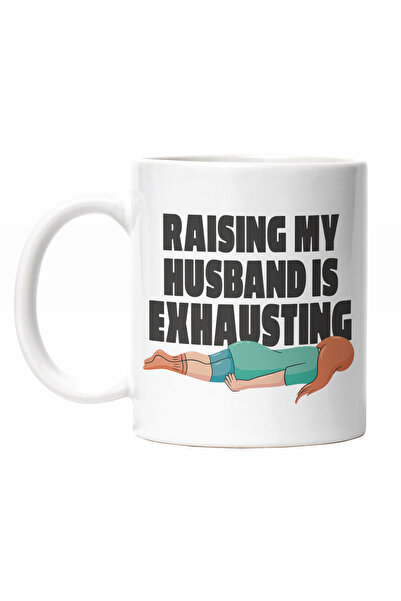 StoryGift Romania Cana Cu Mesaj Haios In Engleza Raising My Husband Is Exhaus...