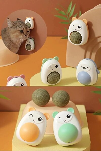 Generic Brand Petcorn Cat Licking Catnip Ball 1 Piece