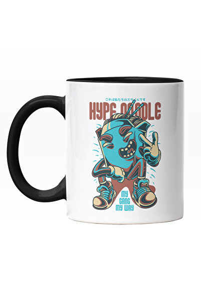 StoryGift Romania Cana Cu Cutie Portie De Noodle Zambitor, Text In Engleza Hy...