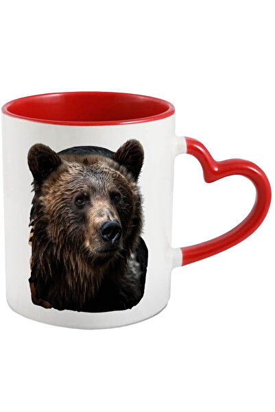 StoryGift Romania Cana Cu Urs Iubitoori de Blanosi, Padure, Munte,Ceramica, 3...