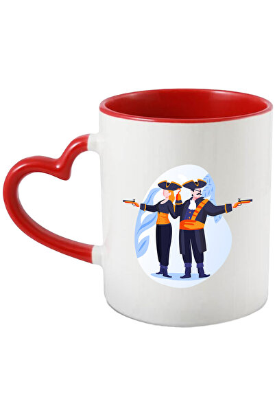 StoryGift Romania Cana Cu Pirati, Carlig, Pistoale, Petic Pe Ochi, Multicolor...