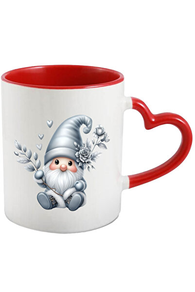 StoryGift Romania Cana cu un pitic surprins | ilustratie | ramura | flori | i...