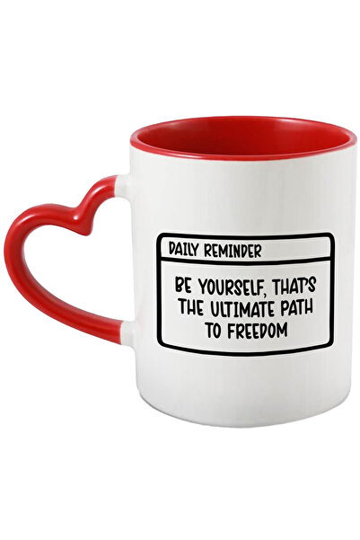 StoryGift Romania Cana cu mesajul "Be yourself, that's the ultimate path to f...