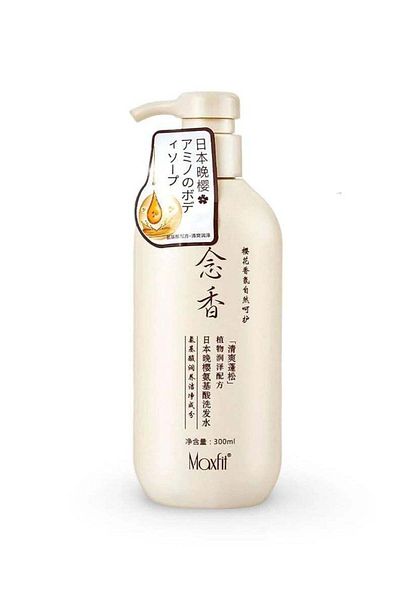 MAXFIT Botanical Formula Shampoo – Nourishing Amino Acid Hair Cleanser (300ml)