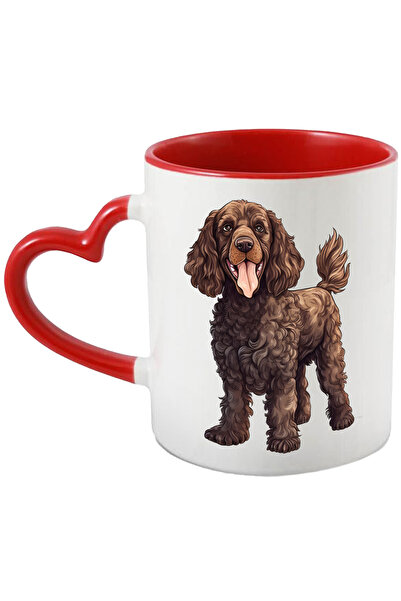 StoryGift Romania Cana cu un catel blanos vesel | ilustratie | maro | jucaus ...