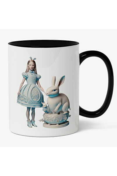 StoryGift Romania Cana Cu Echipa Personaje Stil Alice In Tara Minunilor, Prin...