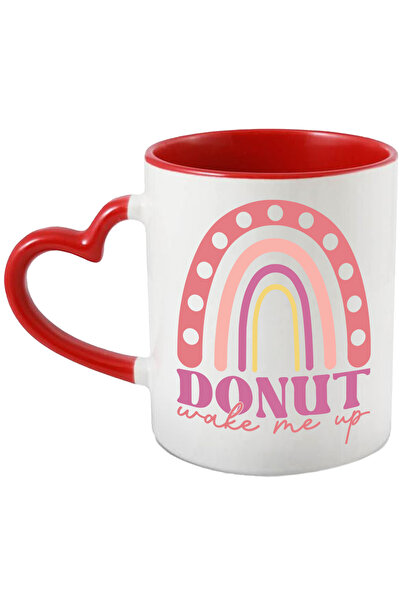 StoryGift Romania Cana cu mesajul in engleza "Donut, wake me up" - gogoasa ma...