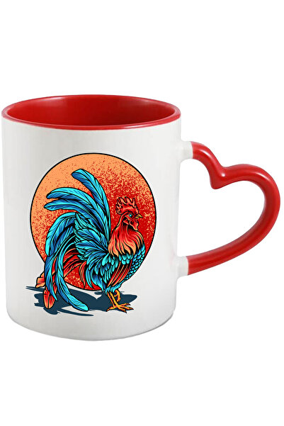 StoryGift Romania Cana Cu Cocos, Pene, Soare, Umbra, Vopsea, Pasare, Multicol...