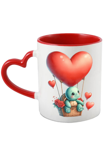 StoryGift Romania Cana cu o broasca testoasa care calatoreste cu un balon cu ...