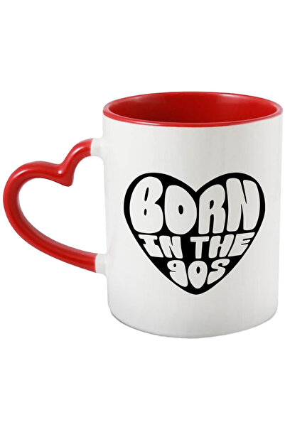 StoryGift Romania Cana cu inimioara si mesajul "Born in the 90s" - nascut in ...