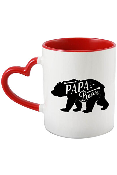 StoryGift Romania Cana cu o figura de urs si sageti cu mesajul "Papa bear" - ...