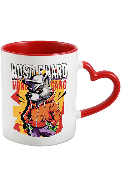 StoryGift Romania Cana Cu Mesaj In Engleza Hustle Hard Money Gang, Bani, Mult...