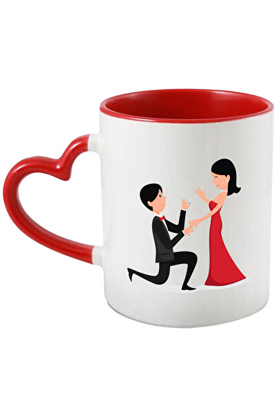 StoryGift Romania Cana Cu Cerere In Casatorie, Costum, Rochie, Inel, Multicol...