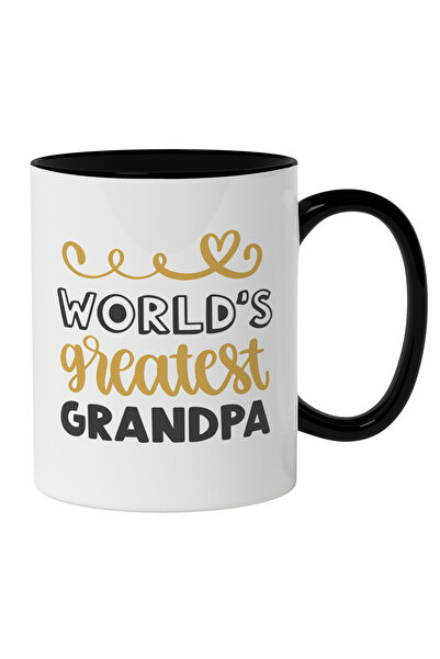 StoryGift Romania Cana Cu Text Colorat In Engleza World's Greatest grandpa, B...