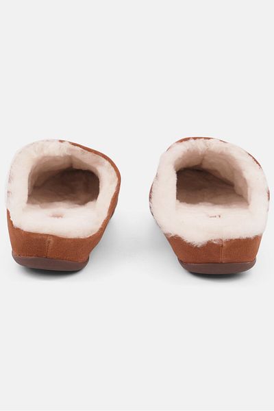 Fitflop Women Chrissie Shearling Clogs, Brown