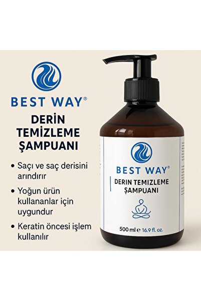 BESTWAY KUAFÖR & GÜZELLİK SALONU Deep Cleaning Shampoo