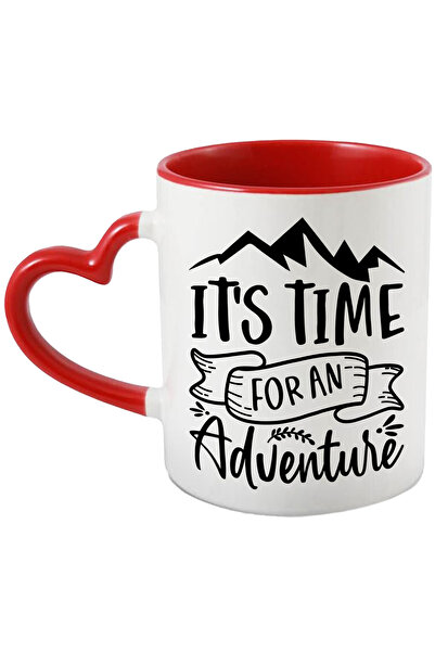 StoryGift Romania Cana cu munti si mesajul in engleza "It's time for an adven...