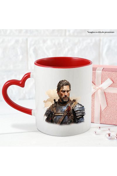 StoryGift Romania Mug With Jamie Lannister, Fictional Character, GoT, Fantasy, Multicolor 330 ml, Ceram, With ,STG