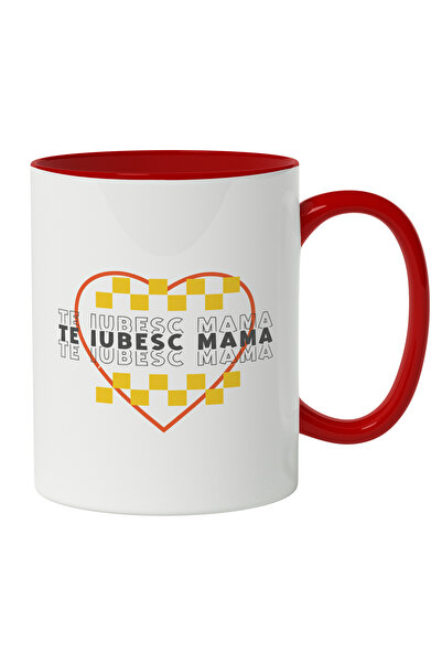 StoryGift Romania Cana Cu Text Te Iubesc Mama, Iubirea De Familie, Ziua Mamei...