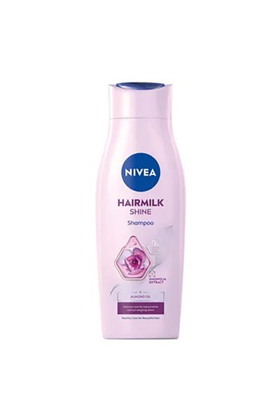 NIVEA Șampon Hairmilk Shine, 400 ml
