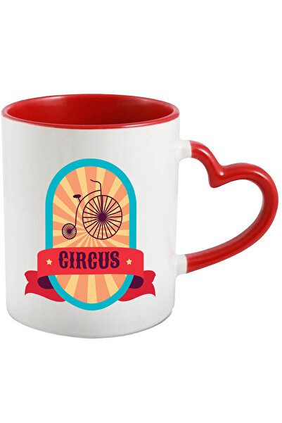 StoryGift Romania Cana Cu Mesaj In Engleza Circus, Circ, Bicicleta, Roata, Mu...