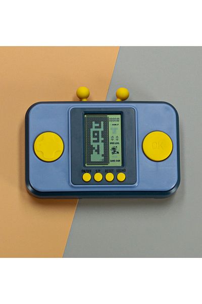zola Joc clasic Tetris, 26 de niveluri de jocuri bloc, 6 +, 11.5 x 8.5 x 2.5 cm, albastru