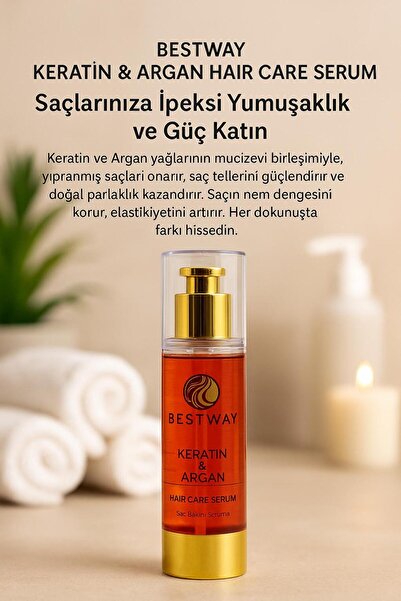 BESTWAY KUAFÖR & GÜZELLİK SALONU KERATİN VE ARGAN HAIR CARE SERUM