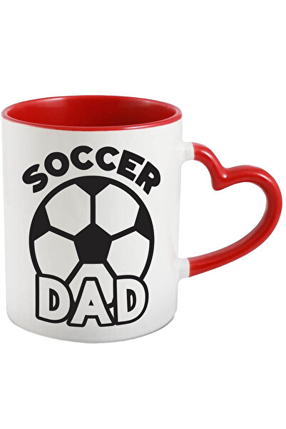 StoryGift Romania Cana cu Mesajul in Engleza Soccer Dad, Tata care Joaca Fotb...