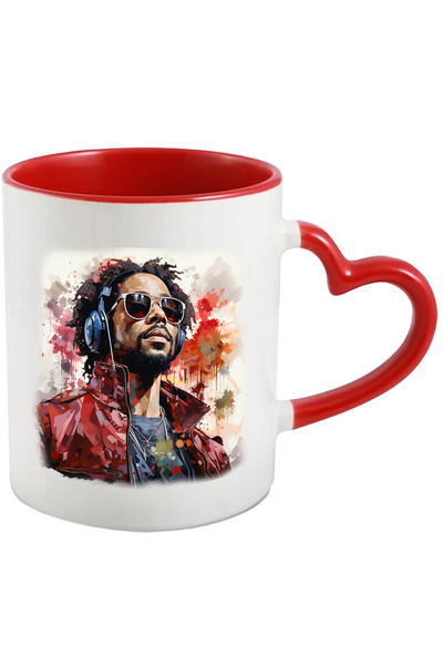 StoryGift Romania Mug With The Weeknd, Musician, Artist, Celebrity, Multicolo...