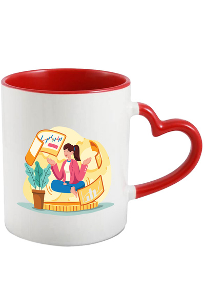 StoryGift Romania Cana Cu Investitii, Planta, Meditatie, Moneda, Multicolor 3...