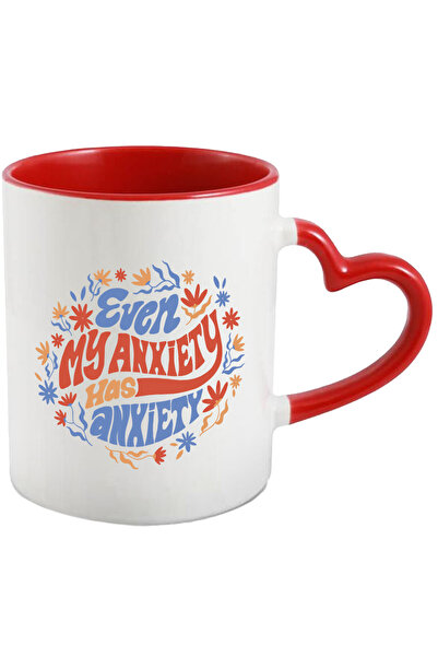 StoryGift Romania Cana cu Mesaj Amuzant si Motivant in Engleza, Chiar si Anxi...