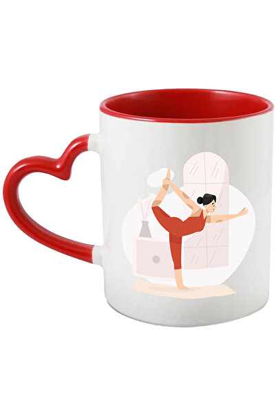StoryGift Romania Cana Cu Yoga, Sport, Saltea, Fereastra, Gym, Fitness, Multi...