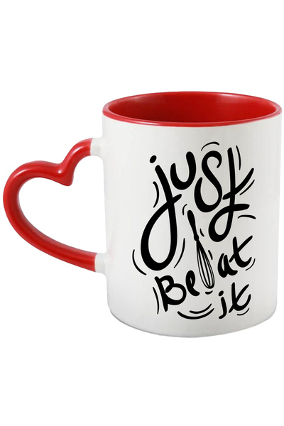StoryGift Romania Cana Cu Mesaj In Engleza Just Be At it, Tel, Cofetarie, Cop...