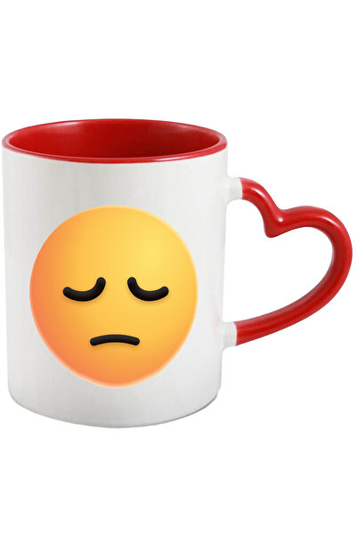 StoryGift Romania Cana Cu Emoticon, Emoji, Dezamagire, Multicolor 330 ml, Cer...