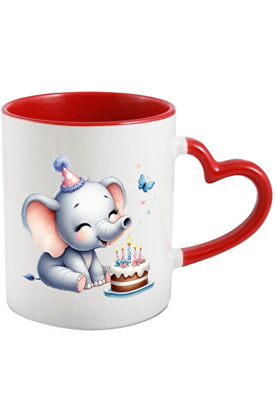 StoryGift Romania Cana cu o femela elefant | ilustratie | sufla in lumanari |...