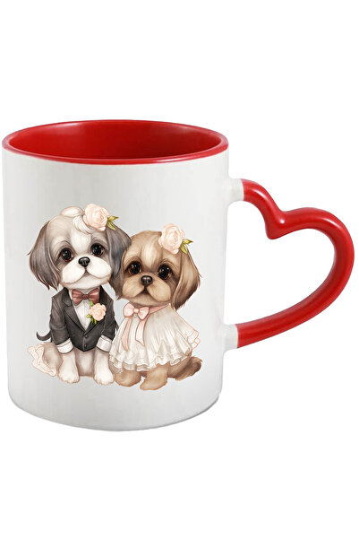 StoryGift Romania Cana cu o catelusa si un catel | ilustratie | fustita | sac...